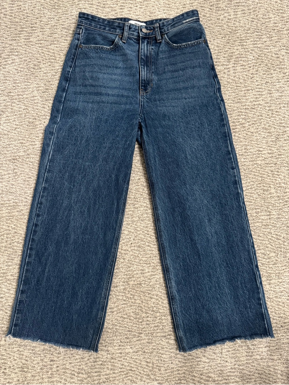 JBD Women's Skater Wide Leg Jeans